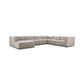 Lawndale 6-Piece Sectional - Napa Sandstone