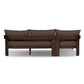 Jackson Outdoor 2-Piece Sectional - Ellor Brown