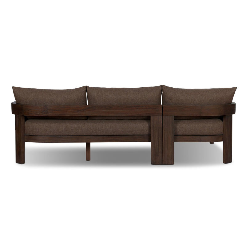 Jackson Outdoor 2-Piece Sectional - Ellor Brown