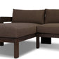 Jackson Outdoor 2-Piece Sectional - Ellor Brown