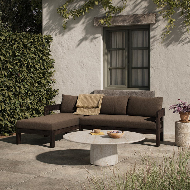 Jackson Outdoor 2-Piece Sectional - Ellor Brown