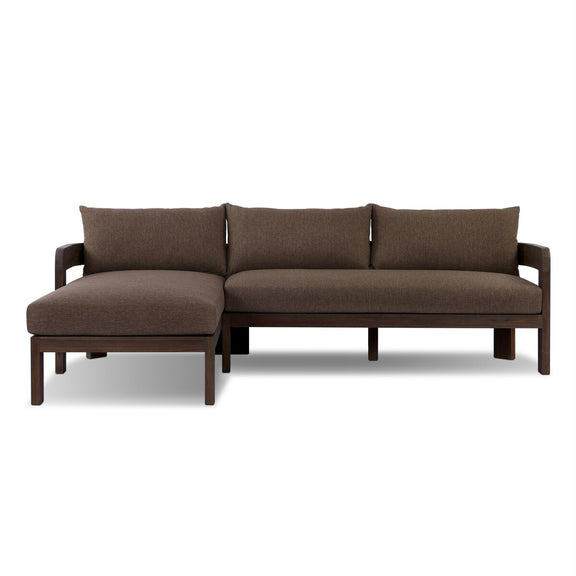 Jackson Outdoor 2-Piece Sectional - Ellor Brown