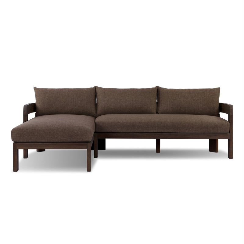 Jackson Outdoor 2-Piece Sectional - Ellor Brown