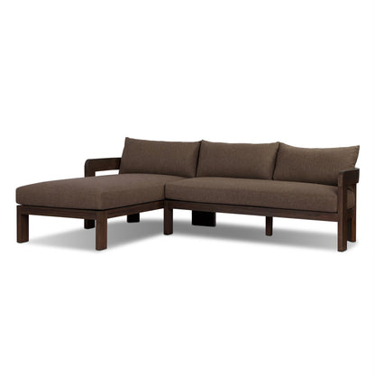 Jackson Outdoor 2-Piece Sectional - Ellor Brown