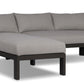 Jackson Outdoor Metal 2-Piece Sectional - Concha Fog