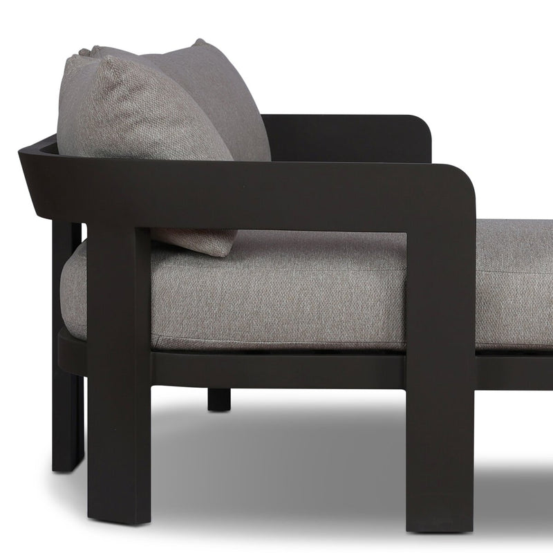 Jackson Outdoor Metal 2-Piece Sectional - Concha Fog