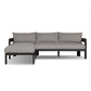 Jackson Outdoor Metal 2-Piece Sectional - Concha Fog