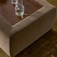 Truvy Cocktail Ottoman - Surrey Mink