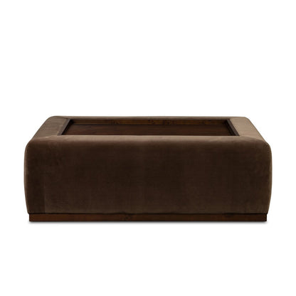 Truvy Cocktail Ottoman - Surrey Mink