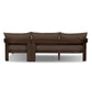 Jackson Outdoor 2-Piece Sectional - Ellor Brown