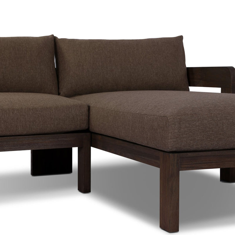 Jackson Outdoor 2-Piece Sectional - Ellor Brown