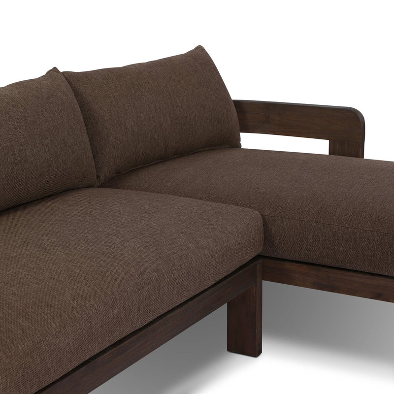 Jackson Outdoor 2-Piece Sectional - Ellor Brown