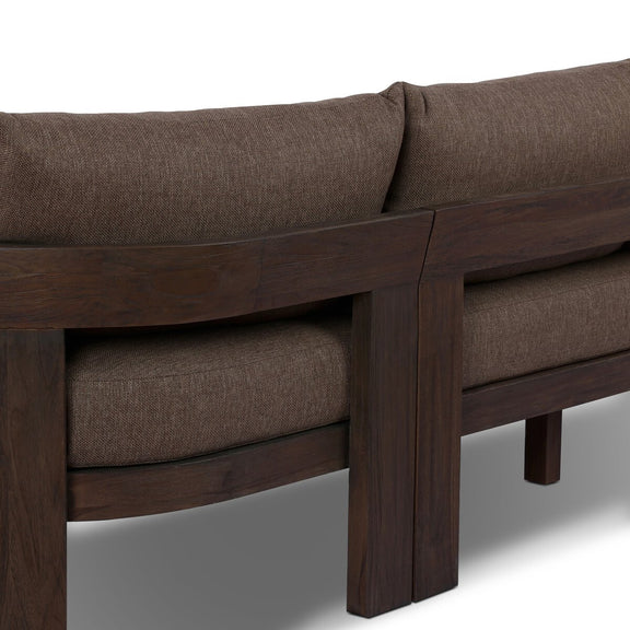 Jackson Outdoor 2-Piece Sectional - Ellor Brown