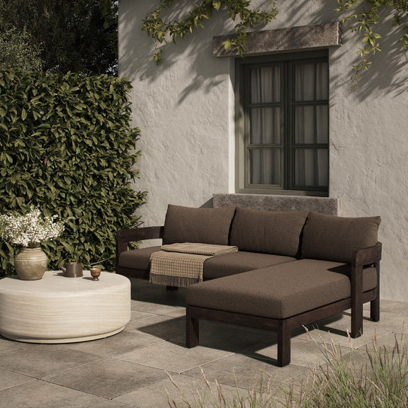 Jackson Outdoor 2-Piece Sectional - Ellor Brown