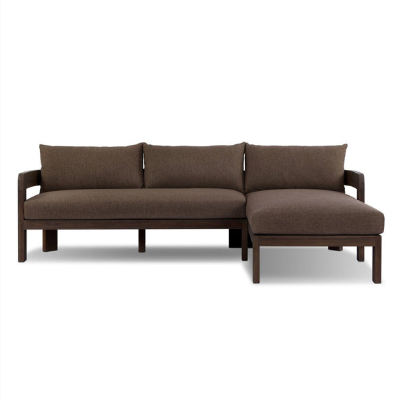 Jackson Outdoor 2-Piece Sectional - Ellor Brown