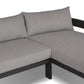 Jackson Outdoor Metal 2-Piece Sectional - Concha Fog