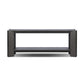 Soho Outdoor Metal Console Table - Bronze
