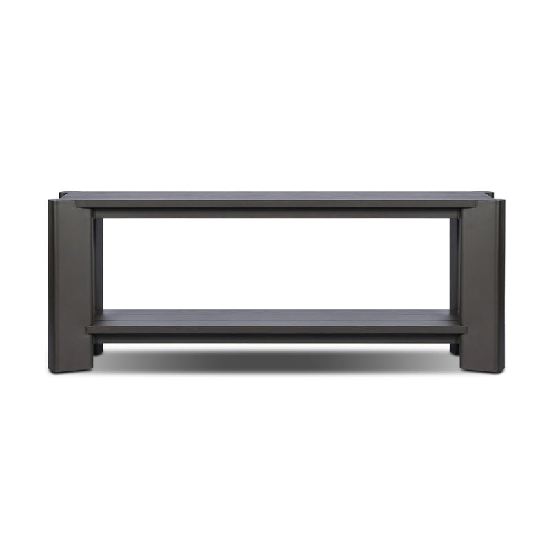 Soho Outdoor Metal Console Table - Bronze
