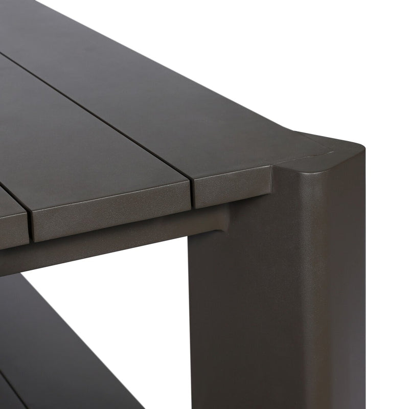 Soho Outdoor Metal Console Table - Bronze