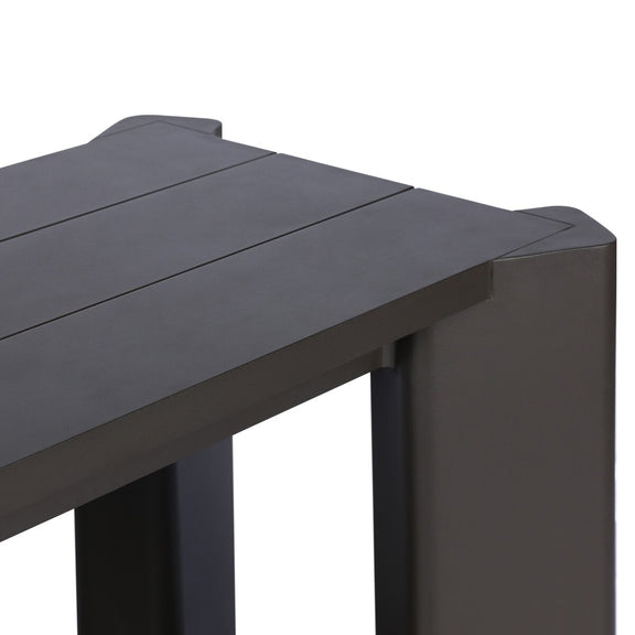 Soho Outdoor Metal Console Table - Bronze