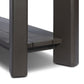 Soho Outdoor Metal Console Table - Bronze
