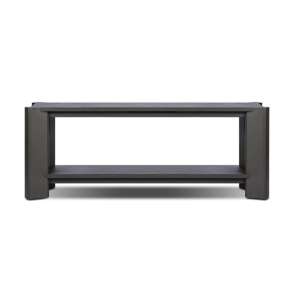 Soho Outdoor Metal Console Table - Bronze