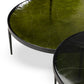 Yoko Nesting Tables (Set of 3) - Moss Cast Glass