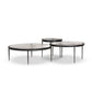 Yoko Nesting Tables - Set Of 3 - Clear Cast Glass