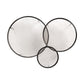 Yoko Nesting Tables - Set Of 3 - Clear Cast Glass