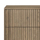 Leo 5-Drawer Dresser - Rustic Grey