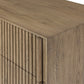 Leo 5-Drawer Dresser - Rustic Grey