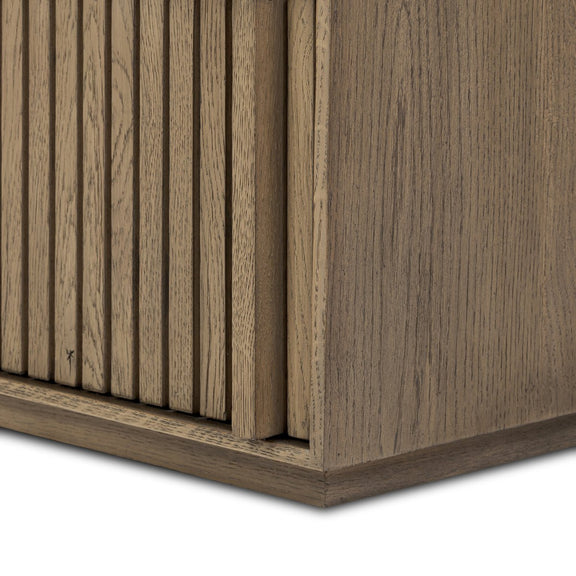 Leo 5-Drawer Dresser - Rustic Grey