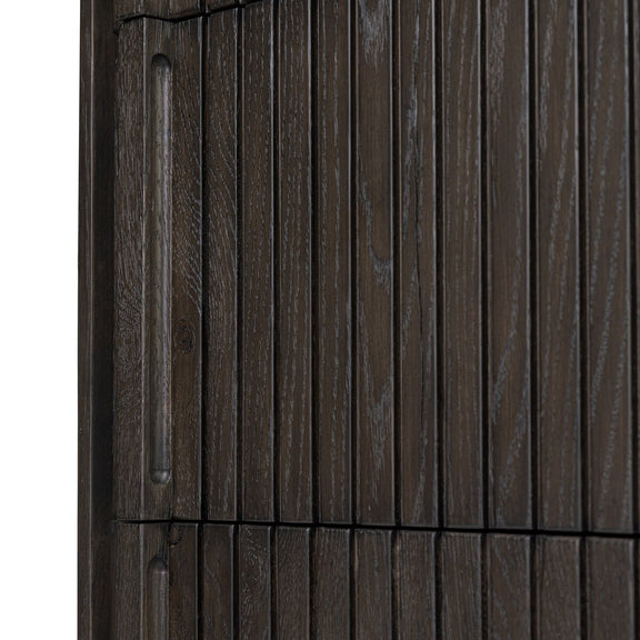Leo 5-Drawer Dresser - Smoked Black