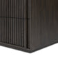 Leo 5-Drawer Dresser - Smoked Black