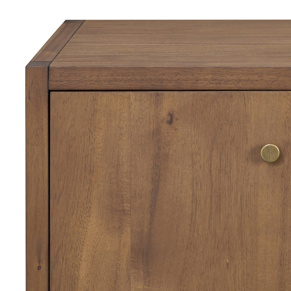 Sullivan Media Console - Saddle Tan Veneer