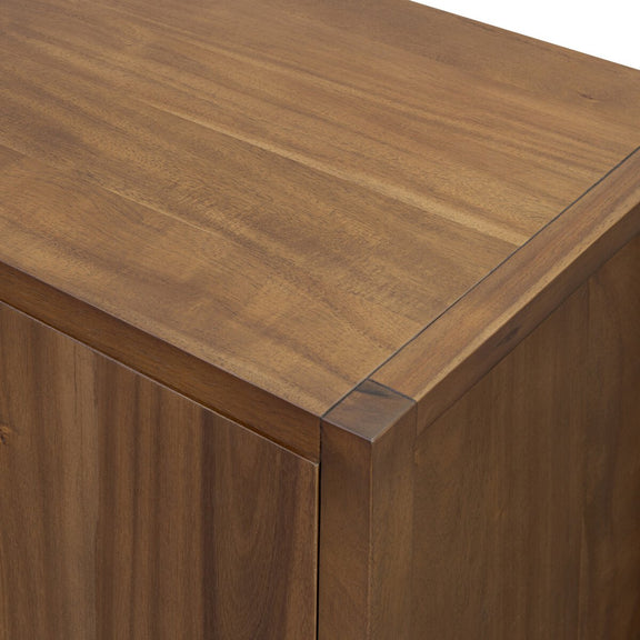 Sullivan Media Console - Saddle Tan Veneer