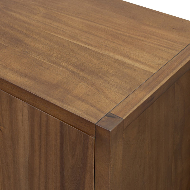 Sullivan Media Console - Saddle Tan Veneer