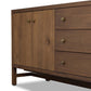 Sullivan Media Console - Saddle Tan Veneer