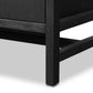 Sullivan Media Console - Black Acacia Veneer