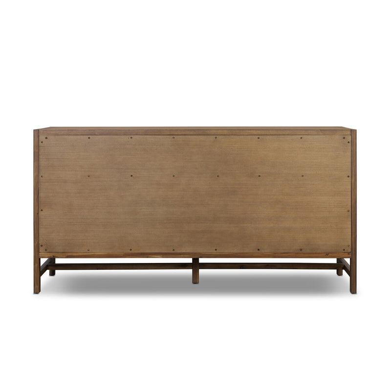 Sullivan 8 Drawer Dresser - Saddle Tan Veneer