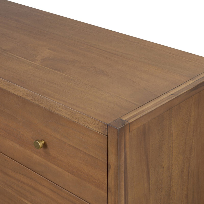 Sullivan 8 Drawer Dresser - Saddle Tan Veneer