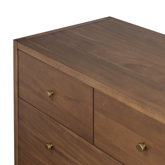 Sullivan 8 Drawer Dresser - Saddle Tan Veneer