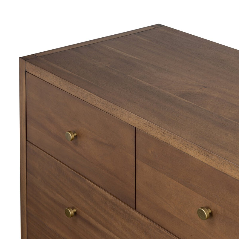 Sullivan 8 Drawer Dresser - Saddle Tan Veneer