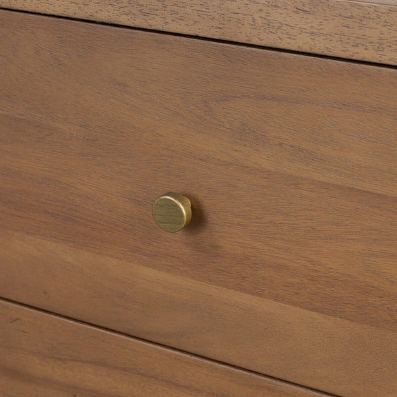 Sullivan 8 Drawer Dresser - Saddle Tan Veneer