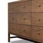 Sullivan 8 Drawer Dresser - Saddle Tan Veneer