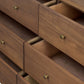 Sullivan 8 Drawer Dresser - Saddle Tan Veneer
