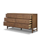 Sullivan 8 Drawer Dresser - Saddle Tan Veneer