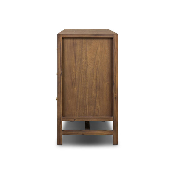 Sullivan 8 Drawer Dresser - Saddle Tan Veneer