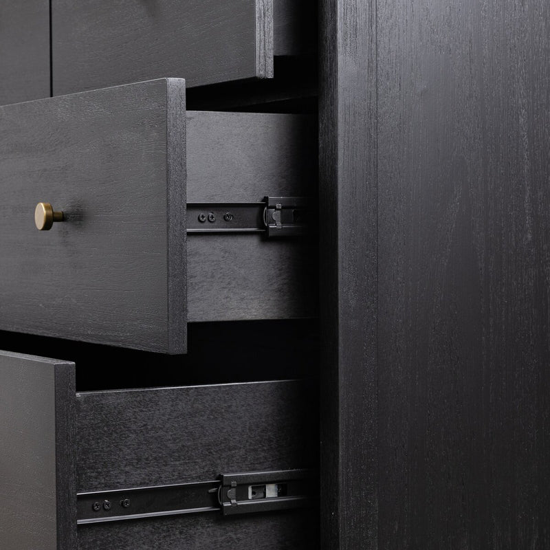 Sullivan 8 Drawer Dresser - Black Acacia Veneer