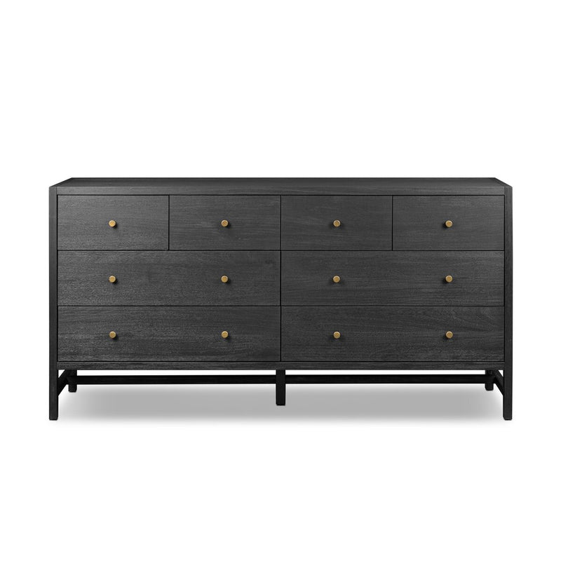 Sullivan 8 Drawer Dresser - Black Acacia Veneer